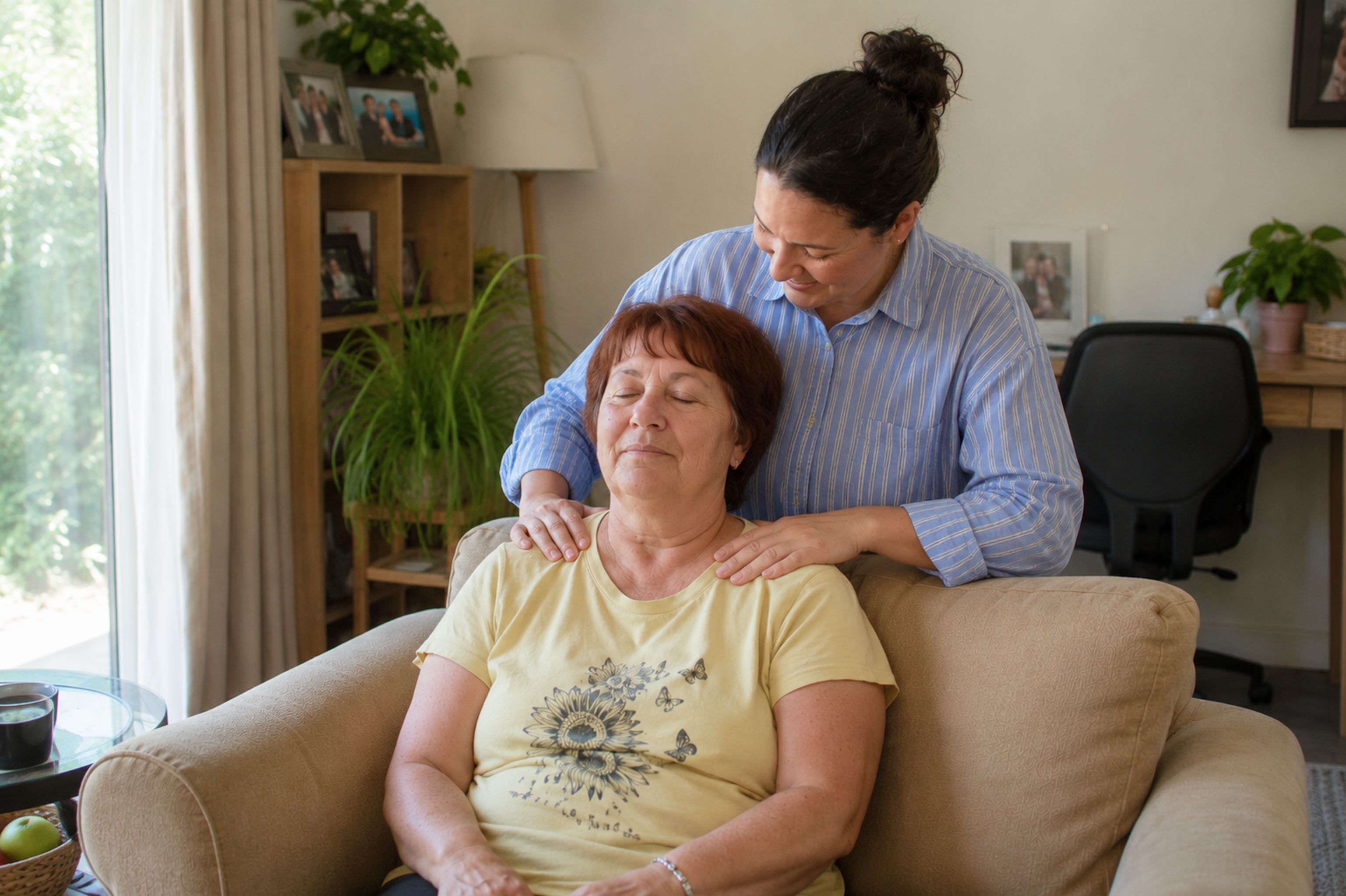Comfortable home environment with respectful support